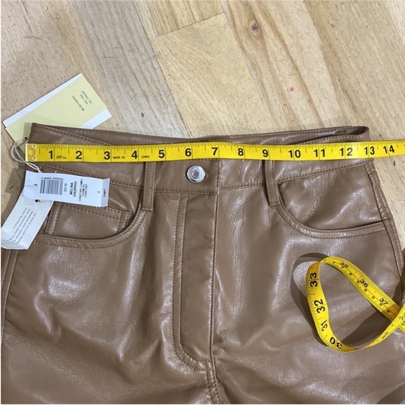 Aritzia vegan leather in constant camel NWT - Picture 3 of 5